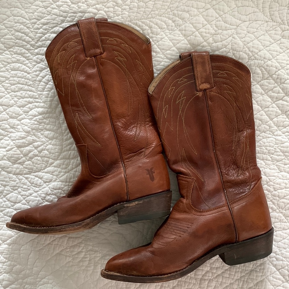 FRYE Cowboy Boots Size 7